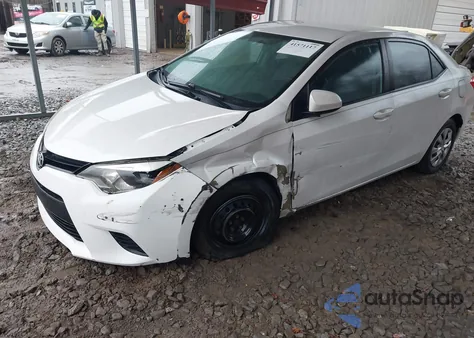 2014 Toyota Corolla Le Eco z USA, uszkodzony, nr VIN 5YFBPRHE9EP088178